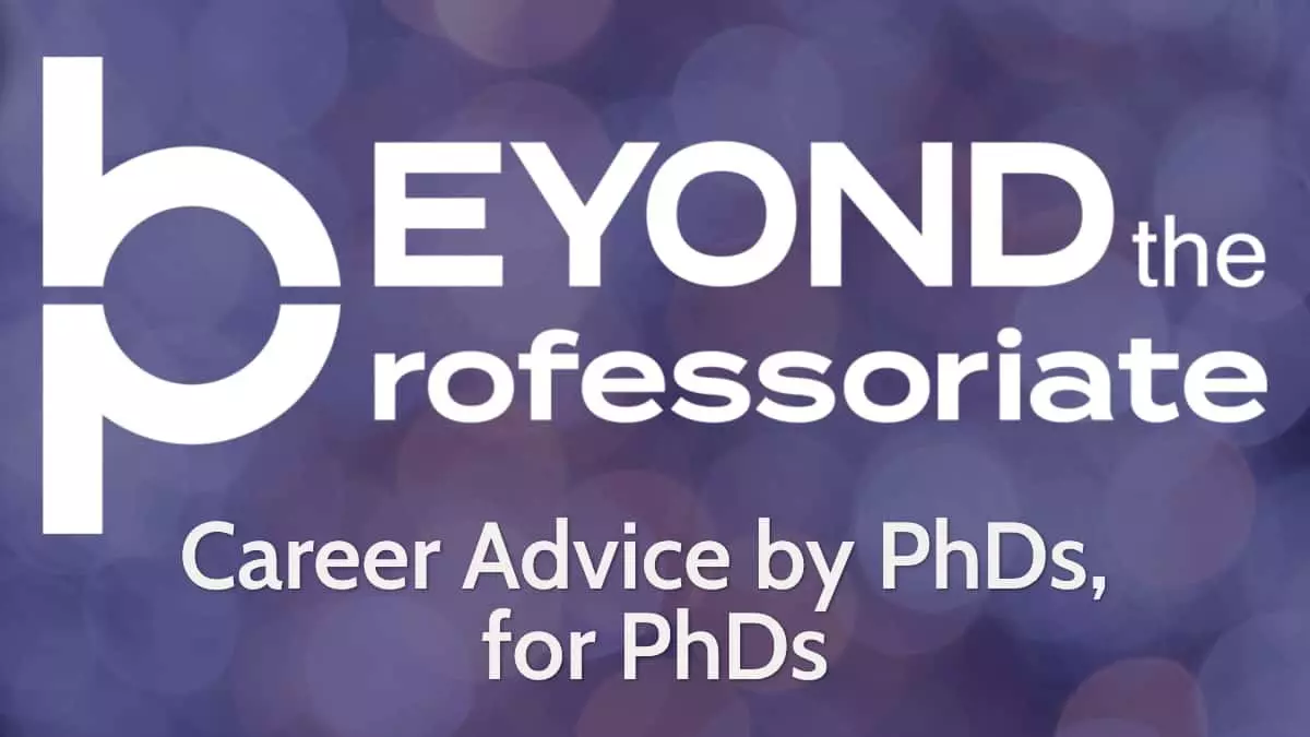 beyond the professoriate